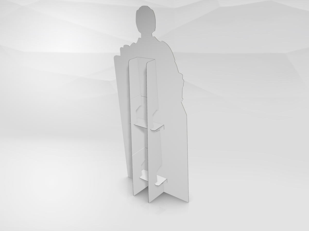 Standee | Corrugated Display | Cardboard Cut Out | Stand out at retail